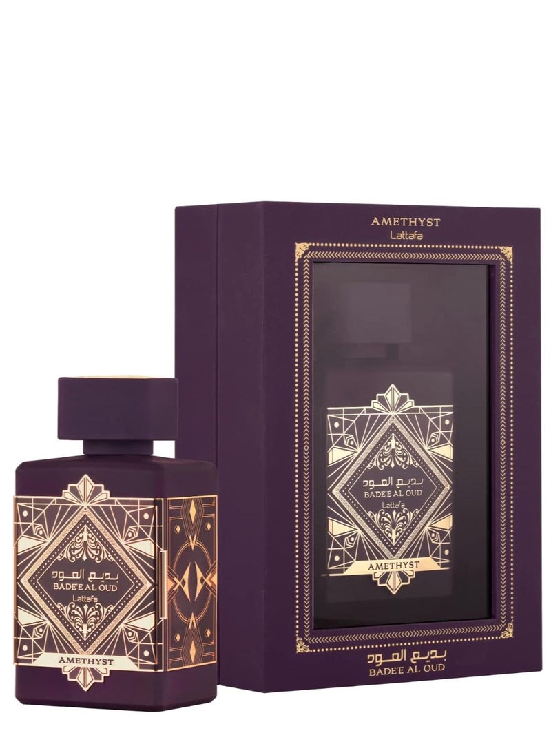 LATTAFA Bade'e Al Oud Amethyst EDP Perfumes 100ml for women and men