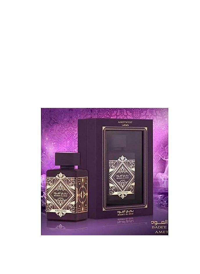 LATTAFA Bade'e Al Oud Amethyst EDP Perfumes 100ml for women and men