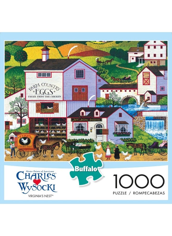 Buffalo Games - Charles Wysocki - Virginia's Nest - 1000 Piece Jigsaw Puzzle