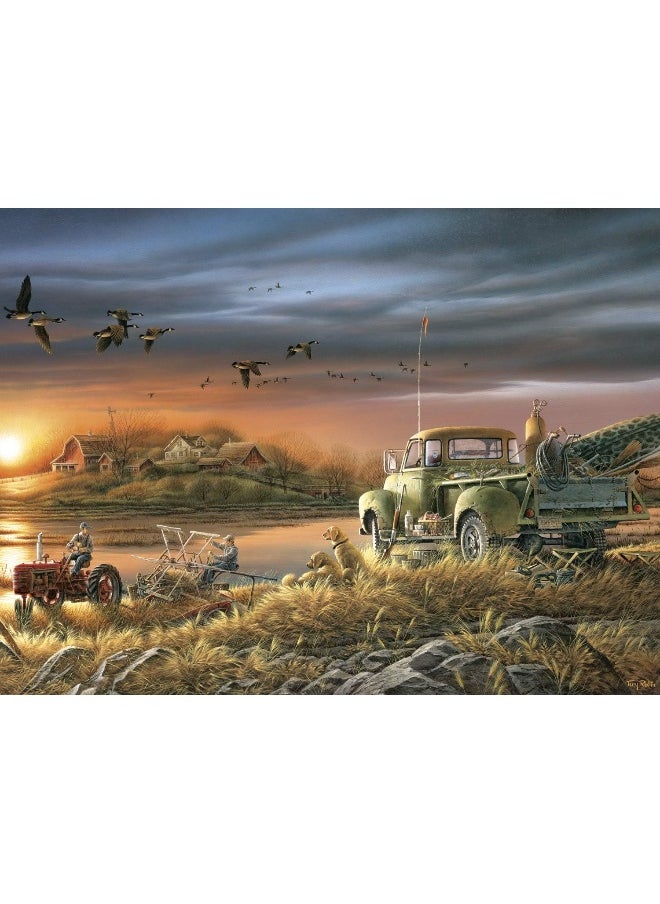 Buffalo Games - Terry Redlin - Patiently Waiting - 1000 Piece Jigsaw Puzzle