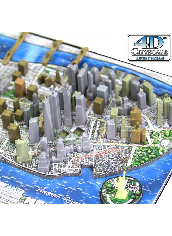 4D New York City Skyline Time Puzzle