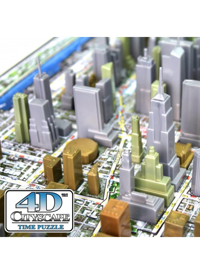 4D New York City Skyline Time Puzzle