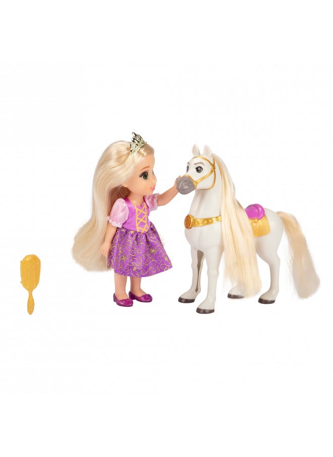 Disney Princess Rapunzel Doll & Maximus Petite Gift Set