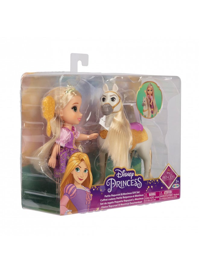 Disney Princess Rapunzel Doll & Maximus Petite Gift Set