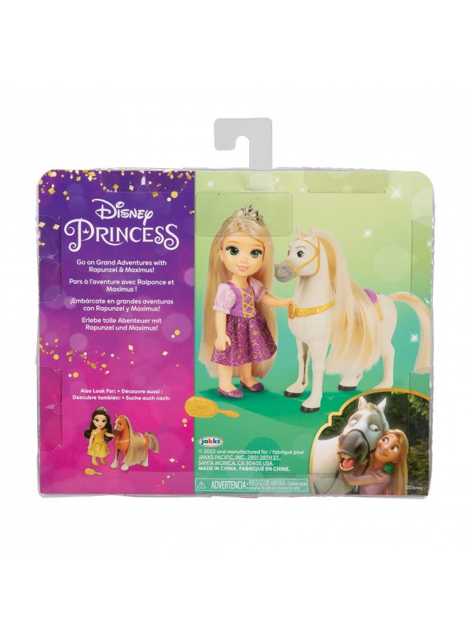 Disney Princess Rapunzel Doll & Maximus Petite Gift Set