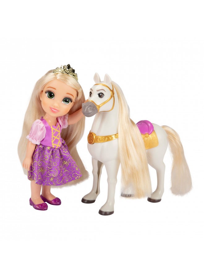 Disney Princess Rapunzel Doll & Maximus Petite Gift Set