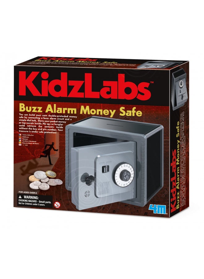 4M Buzz Alarm Money Safe Kit, Multicolor