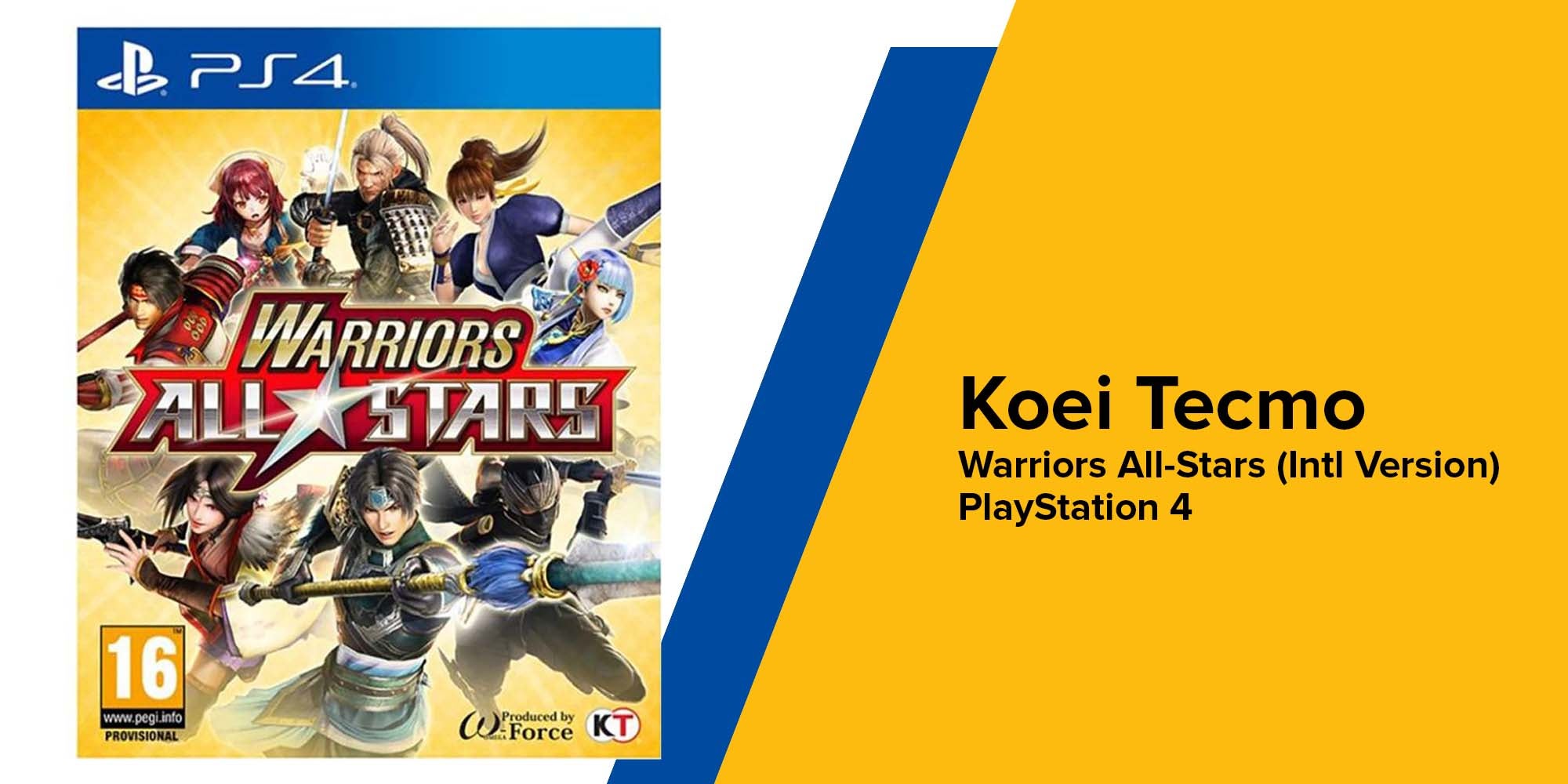 Warriors All-Stars (Intl Version) - Adventure - PlayStation 4 (PS4)