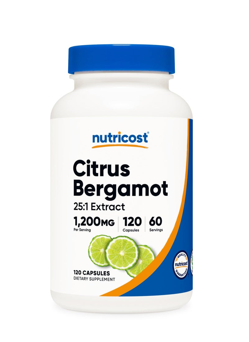 Citrus Bergamot 1200 mg 120 Capsules