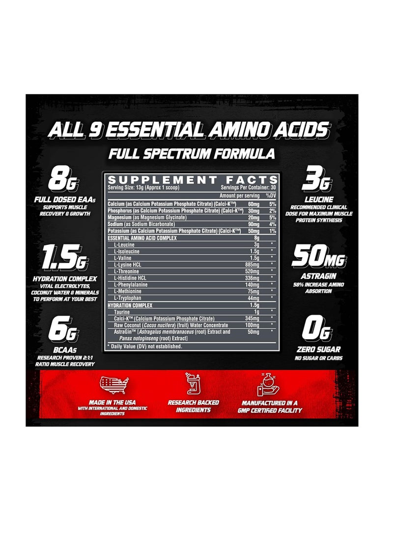 Nutrex EAA+ Hydration 390g | Performance & Recovery Fuel in Strawberry Watermelon