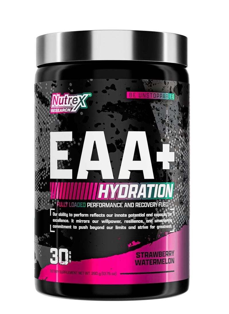 Nutrex EAA+ Hydration 390g | Performance & Recovery Fuel in Strawberry Watermelon