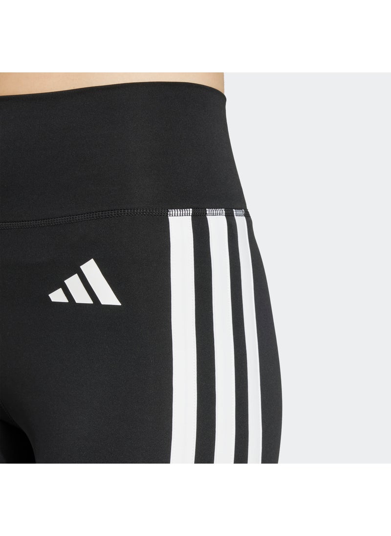 7/8 Optime Essential 3 Stripe Leggings