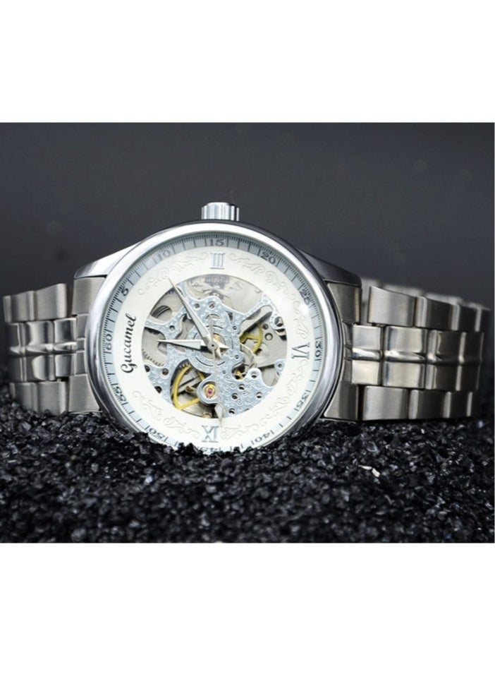 Men's Three-Dimensional Waterproof Automatic Mechanical Watch