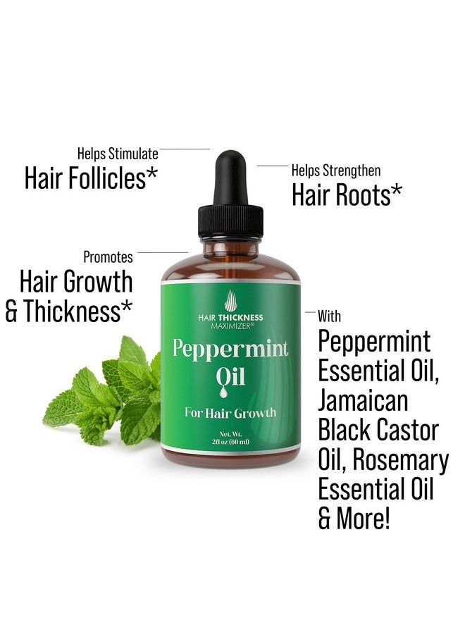 Peppermint Hair Growth Oil 2Oz