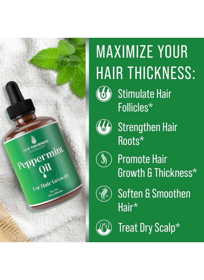 Peppermint Hair Growth Oil 2Oz