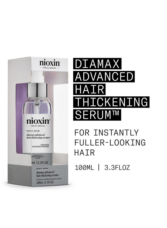 Density Defend Diamax Advanced Hair Thickening Serum | With Caffeine, Niacinamide & Panthenol | For Thicker, Fuller-Looking Hair | 3.38 Fl Oz