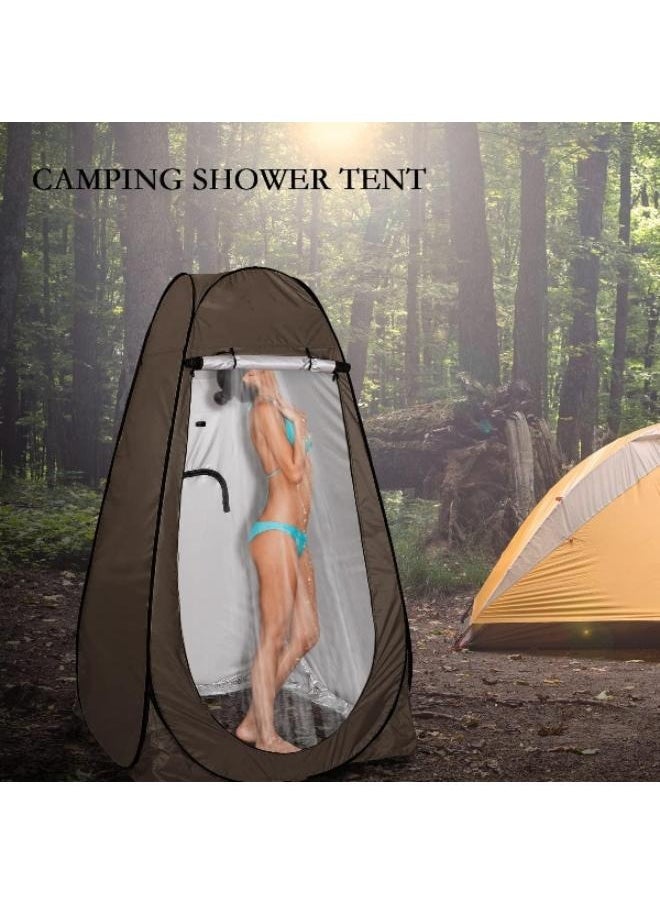 Portable Rainproof Sunscreen Camping Tent Change Clothes Shower Size: 120*120*190cm