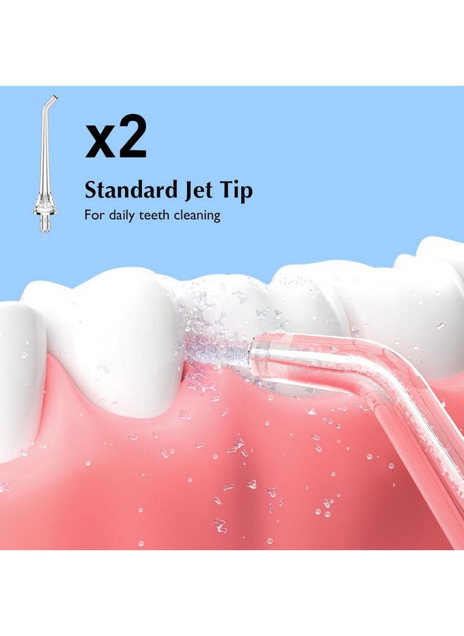 Water Dental Flosser Replacement Heads: Only Compatible Water Dental Flosser F5020E, Oral Irrigator Refill Heads Jet Tips 5 Pieces