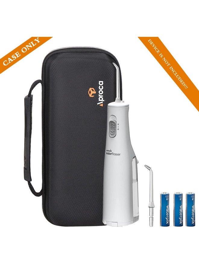 Hard Travel Storage Case, For Waterpik Wf-02 Cordless Water Flosser And Accessories