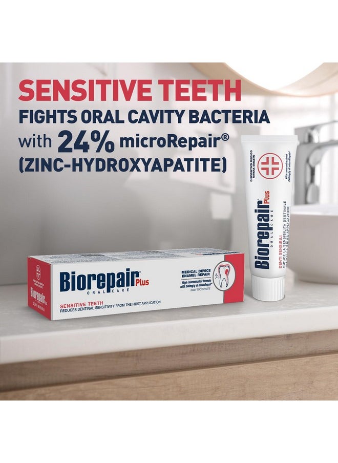 Sensitive Teeth Daily Toothpaste - 2.54 Fluid Ounces (75Ml) Tubes (Pack Of 2) [ Italian Import ]