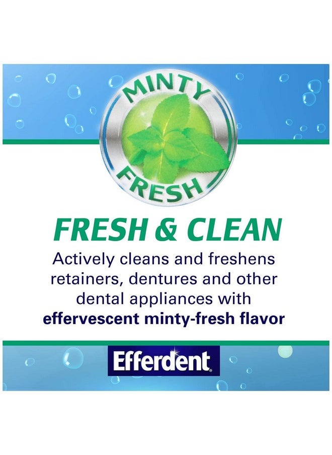 Plus Mint Anti-Bacterial Denture Cleanser | 90 Tablets