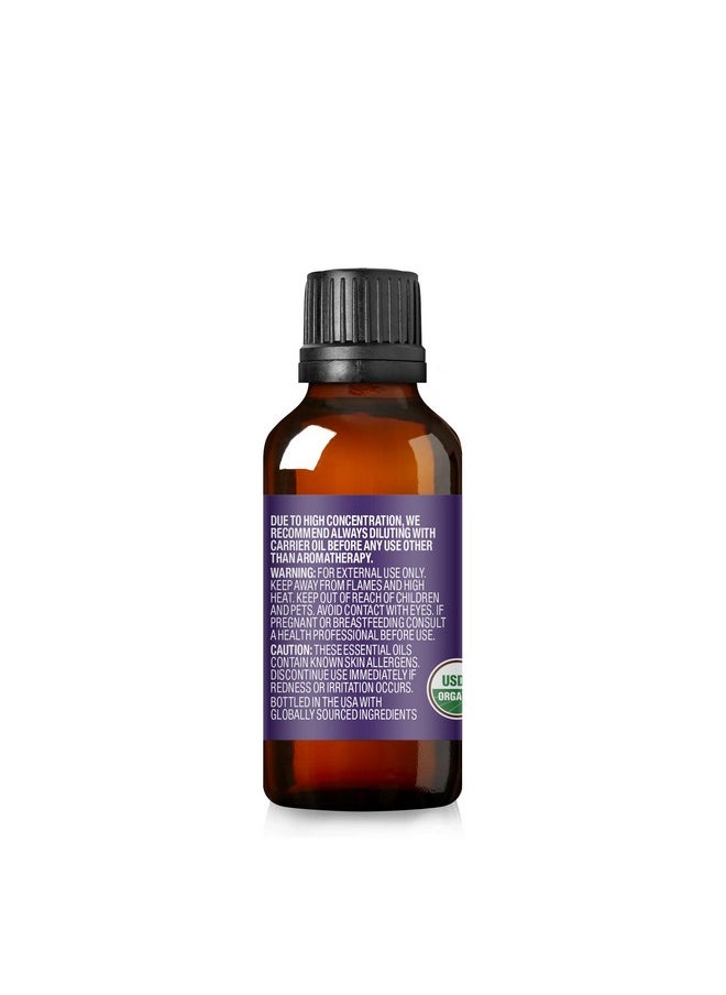 Organic Cedarwood Essential Oil - 100% Pure Natural Undiluted, For Aromatherapy Diffuser | Non-Gmo Verified (Packaging May Vary)