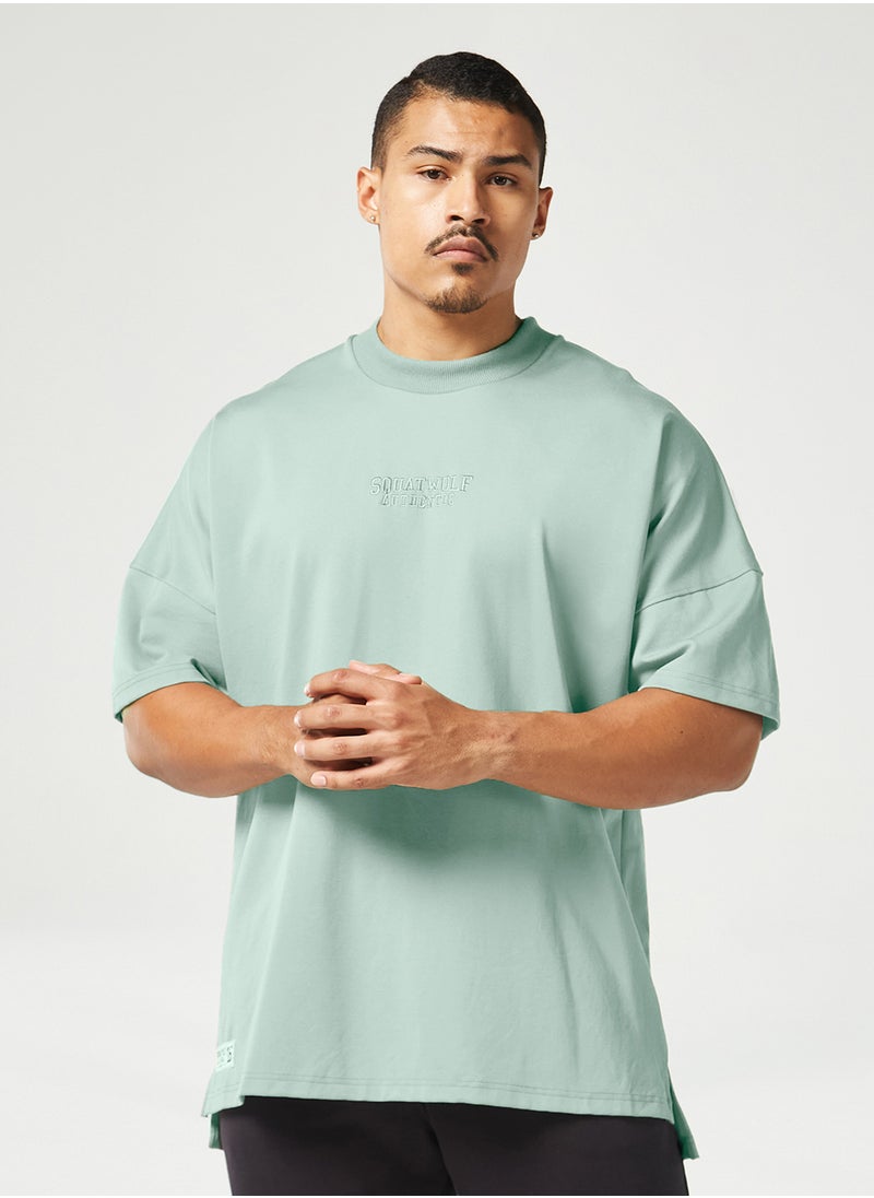 Oversized Word Up Cotton T-Shirt