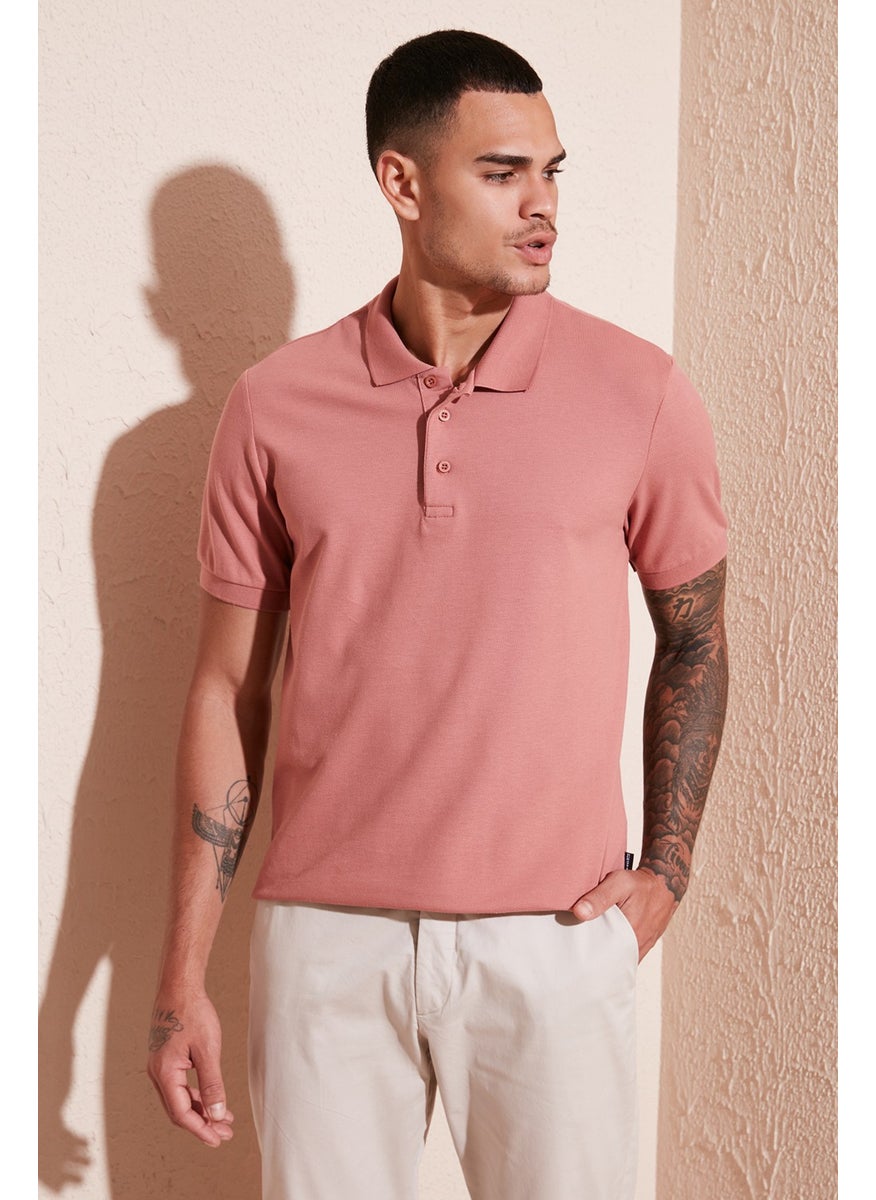 Cotton Buttoned Regular Fit Polo T-Shirt Men's Polo T Shirt 5902127