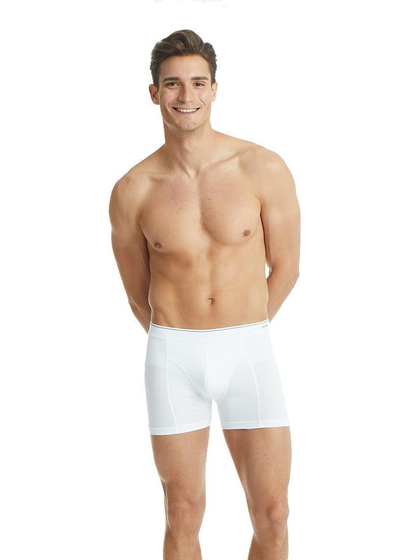 Men's White Boxer Cotton 3-Pack 9673