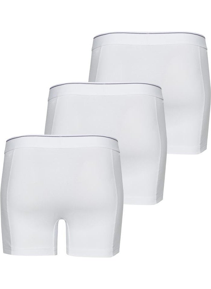 Men's White Boxer Cotton 3-Pack 9673