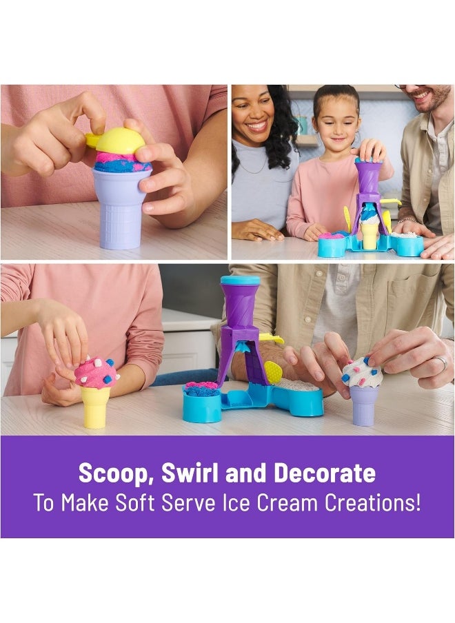 Kinetic Sand Soft Serve Station Sensory Toys