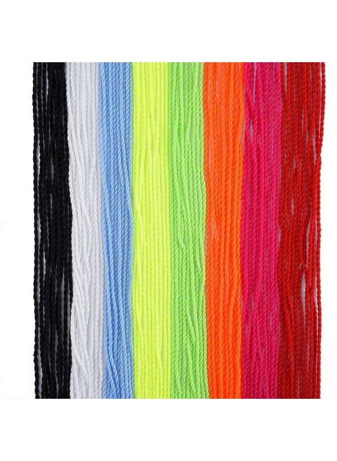 Polyester Yoyo String With 100Pcs Professional Yoyos String Replacement For Responsive And Non Responsive Yoyos And 10 Pieces Finger Brace