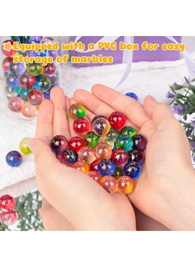 80Pcs Glass Marbles Bulk, 0.6