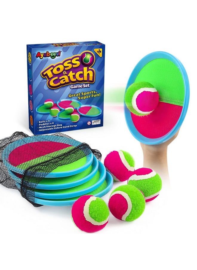 Toss And Catch Ball Game Outdoor Toys For Kids Games Beach Toys Pool Toys Outdoor Yard Games For 3 4 5 6 7 8 9 10 Year Old Boys Girls Stocking Stuffers Birthday Gifts (Upgraded)