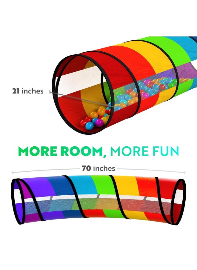 Kids Play Tunnel For Toddlers 1-3 And Up, Large 21