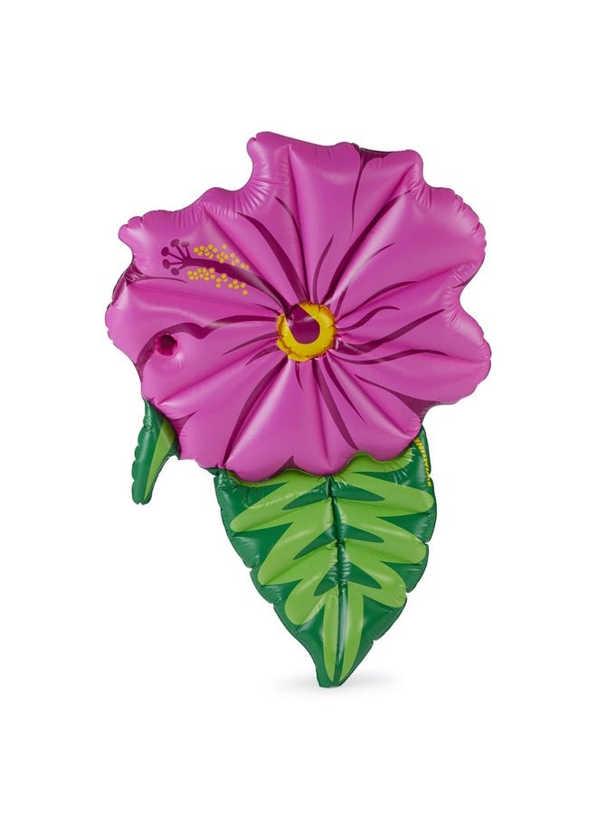 Inflatable Hibiscus Flower Pool Float Purple, 70