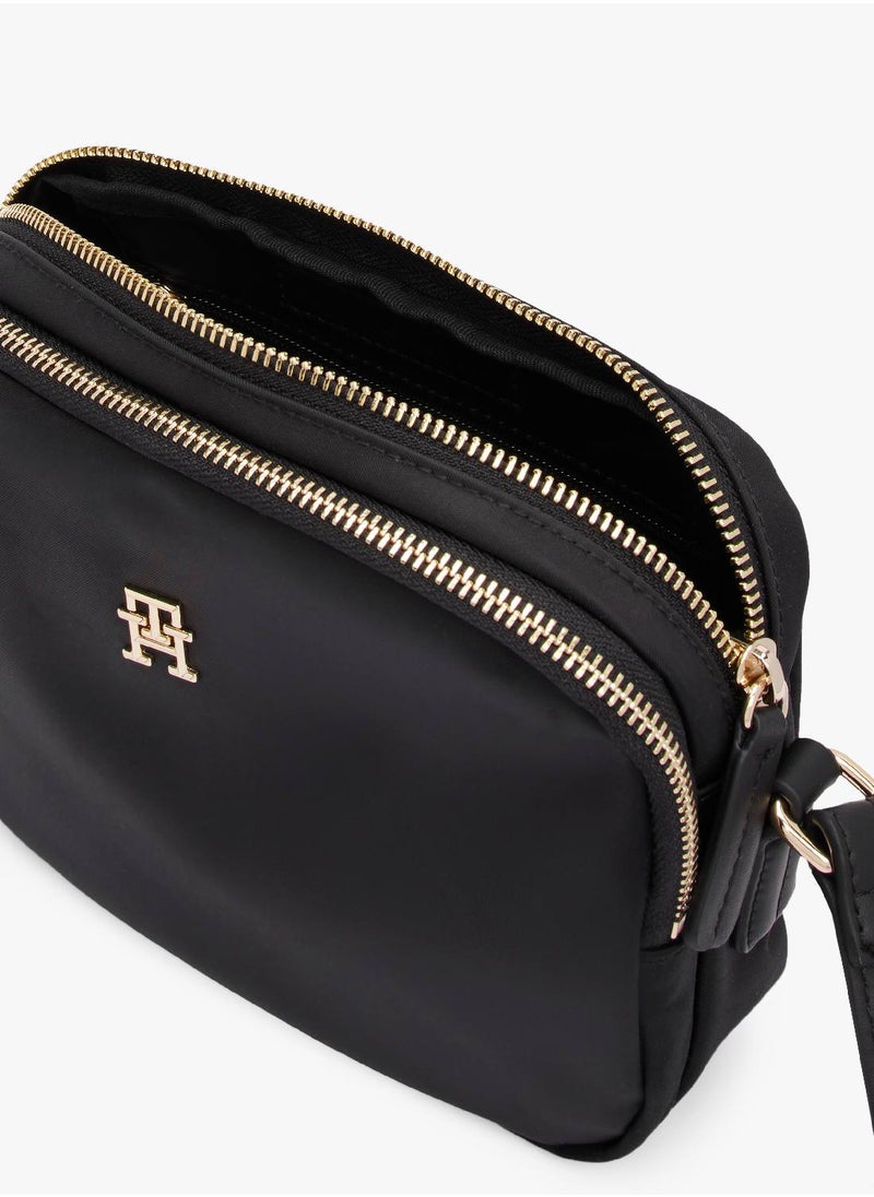 Women's Poppy Th Crossover Bag - Nylon, Black
