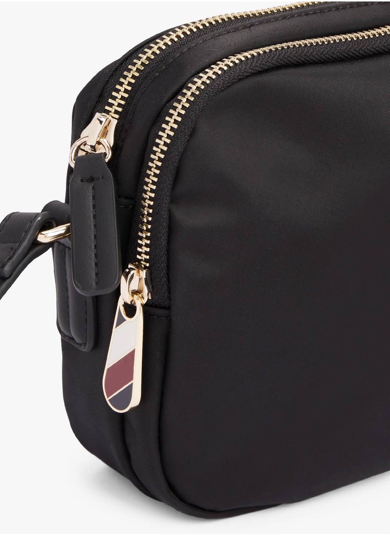 Women's Poppy Th Crossover Bag - Nylon, Black