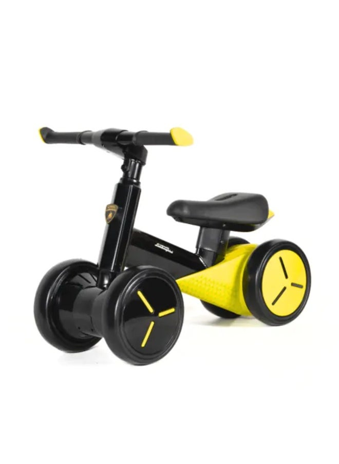 Lamborghini Mini Kids' Balance Bike (Yellow)