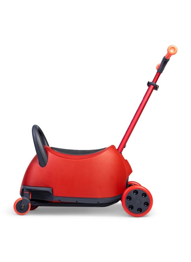 Yvolution Y Glider Luna 5-in-1 Scooter (Red)