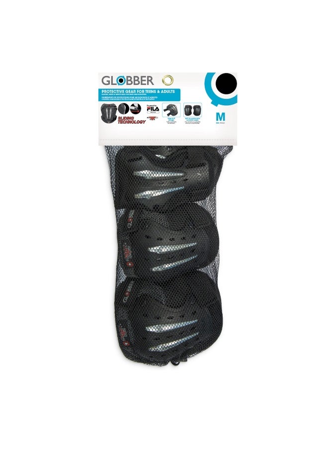 Globber Fila Scooter Protective Gear Range C Size M in Black