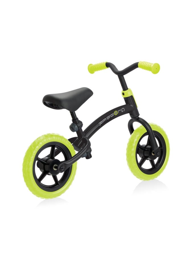 Globber GO BIKE Balance Bike Lime Green (8.5 in wheel)