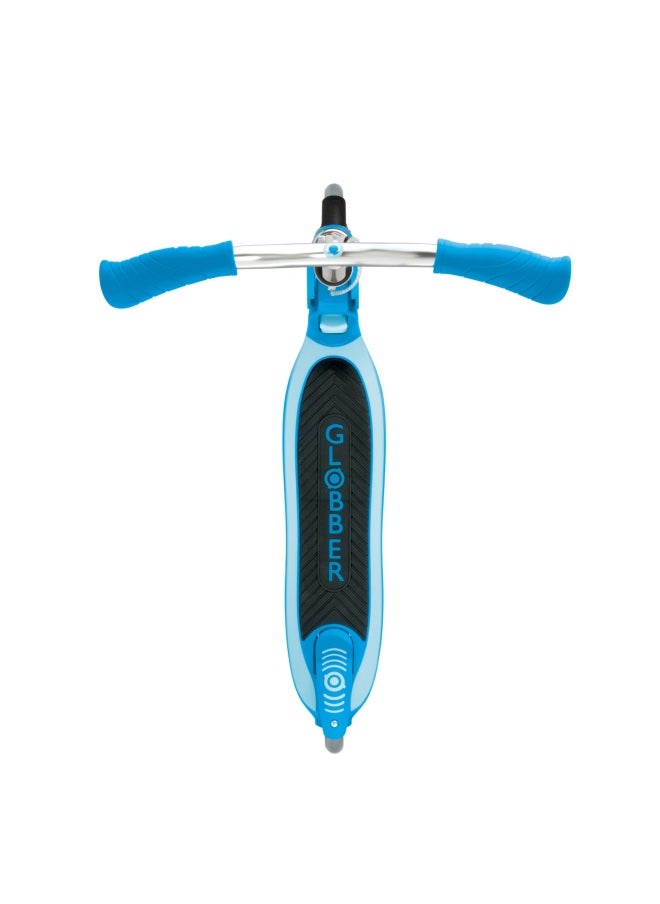 Globber Flow Foldable 2-wheel Kick Scooter in Sky Blue