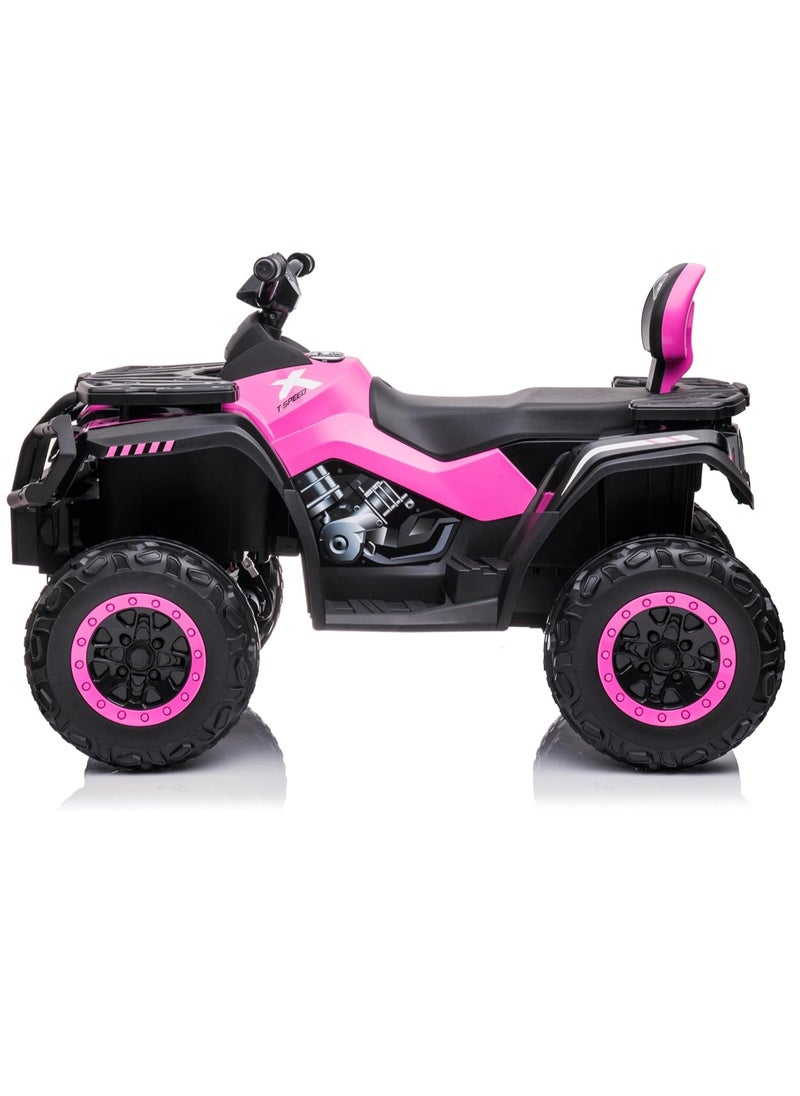 Kids Quad Bike 24V - Pink