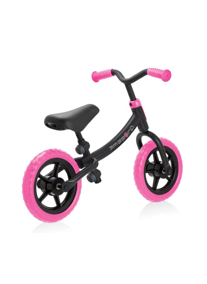 Globber GO BIKE Balance Bike in Neon Pink (8.5 in wheels)