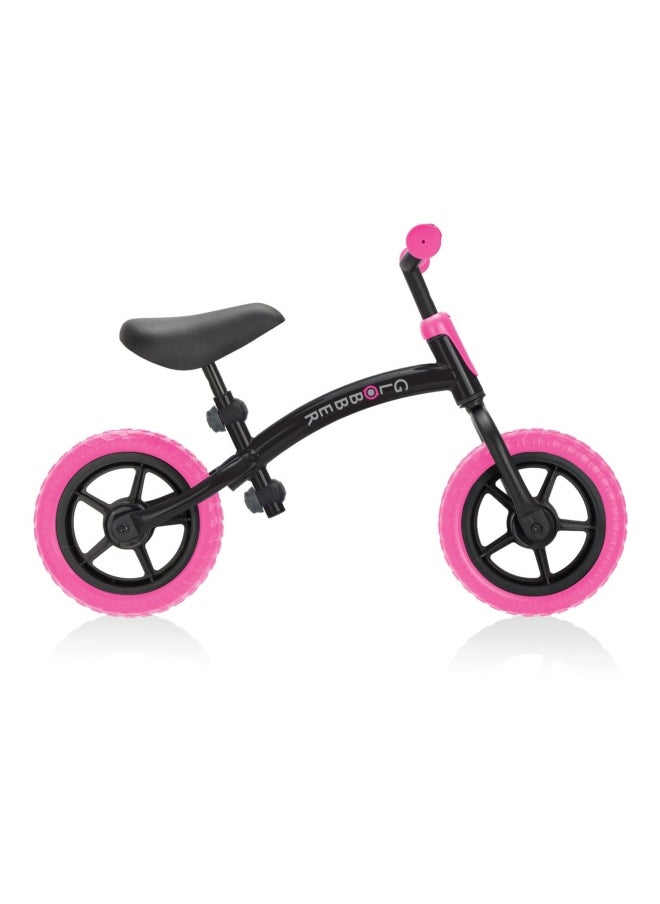 Globber GO BIKE Balance Bike in Neon Pink (8.5 in wheels)