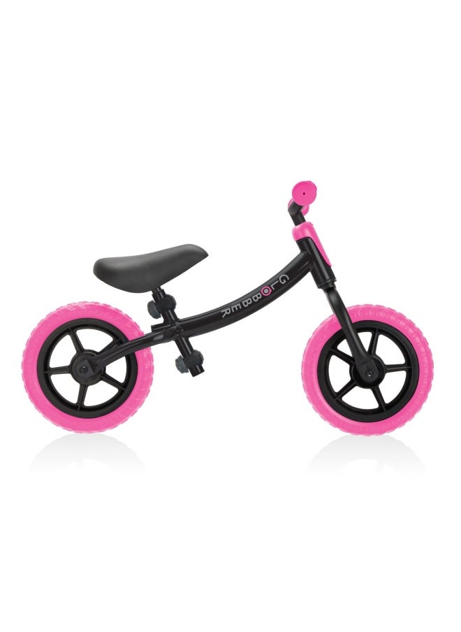 Globber GO BIKE Balance Bike in Neon Pink (8.5 in wheels)