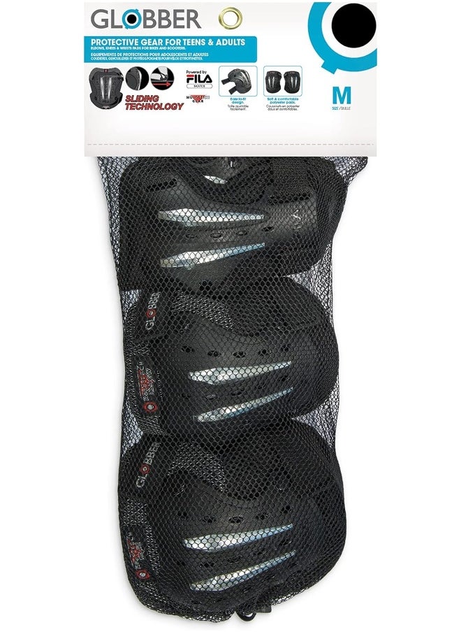 Globber Fila Scooter Protective Gear Range C Size XL in Black