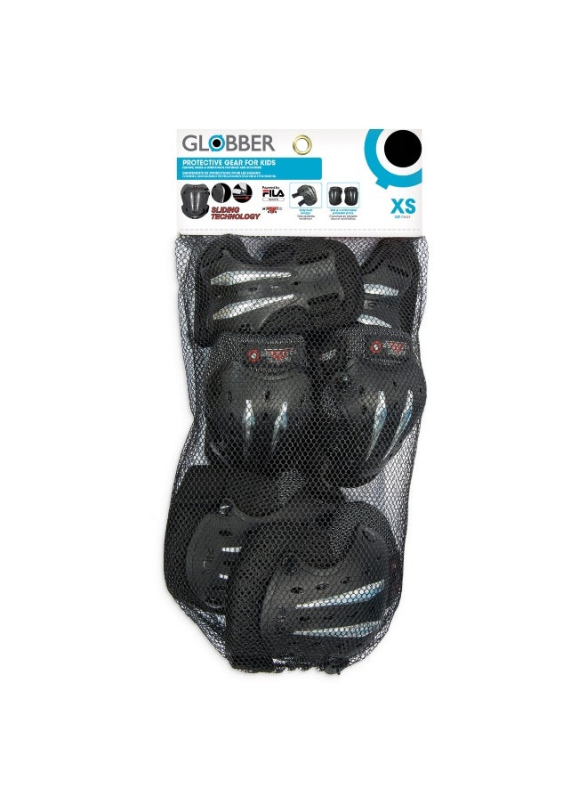 Globber Fila Kids Scooter Protective Gear Set in Junior XS Size for 3-7 year olds
