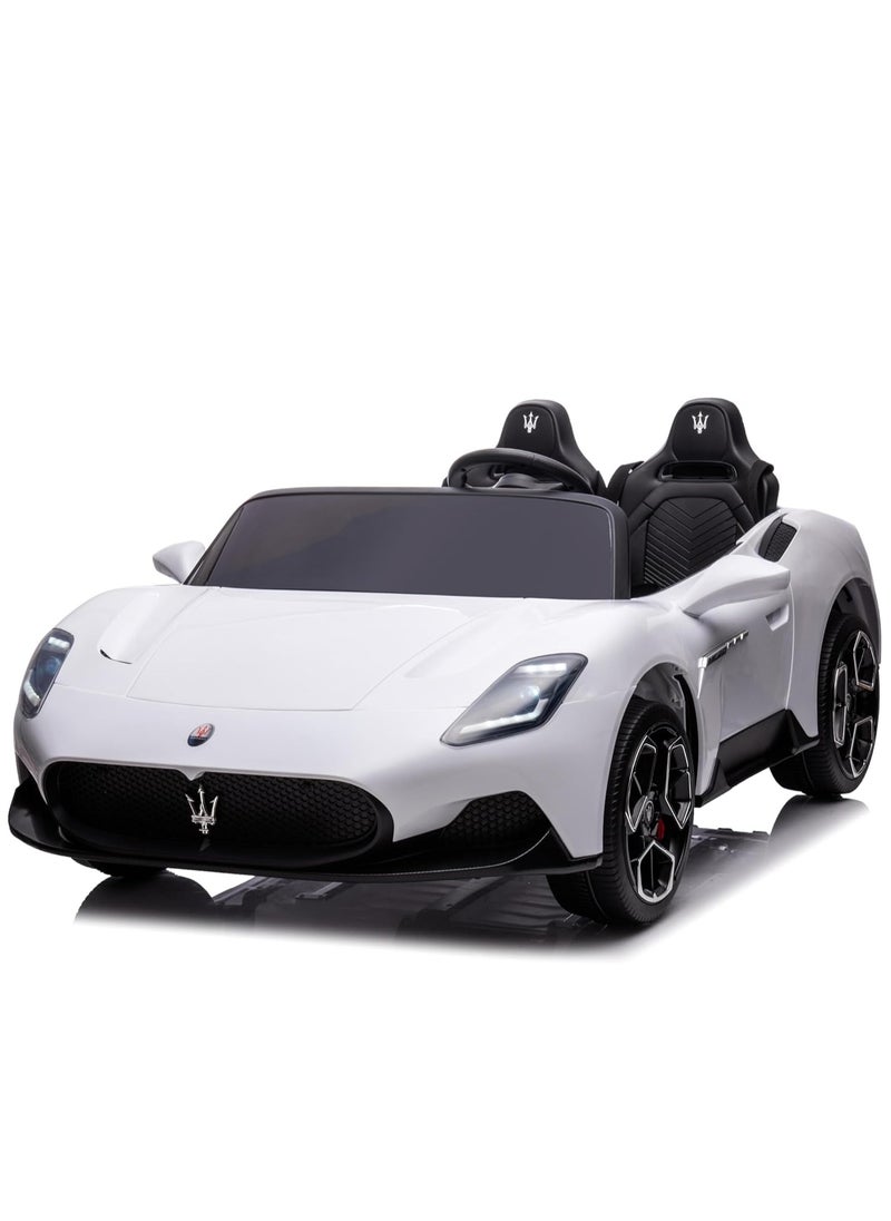 Maserati MC20 Ride On Car 24V - White